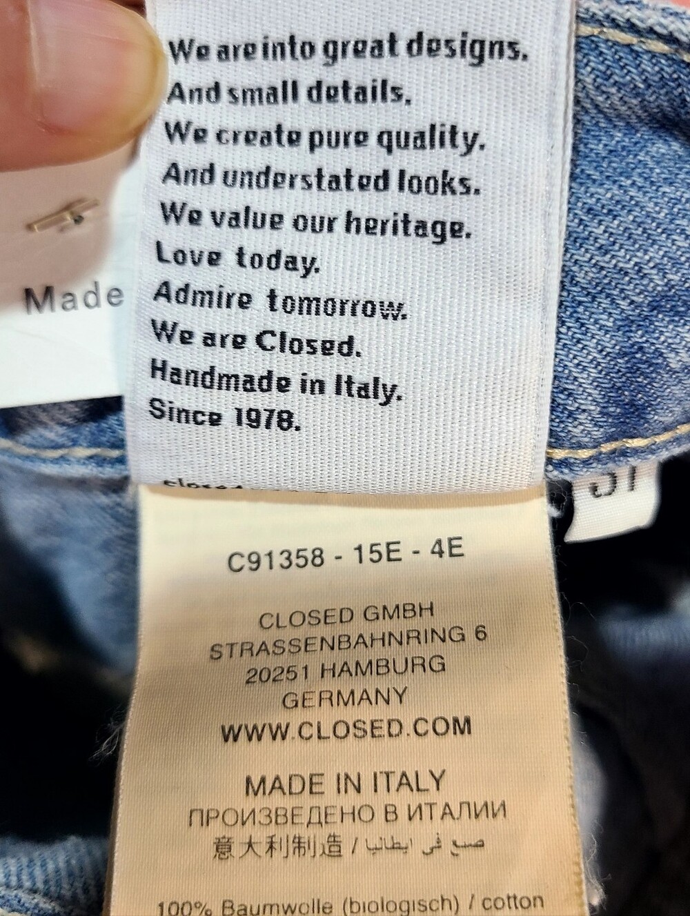 Closed X-Pose Denim Cotton Jeans - Picture 5 of 6